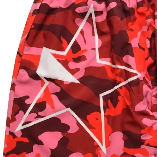 big star board shorts red