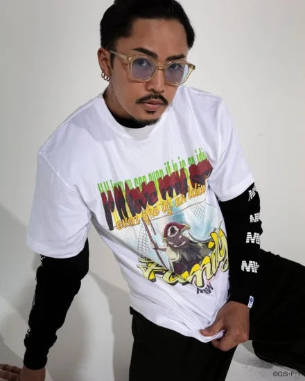 クルーネックスウェット ( Family ) ブラック