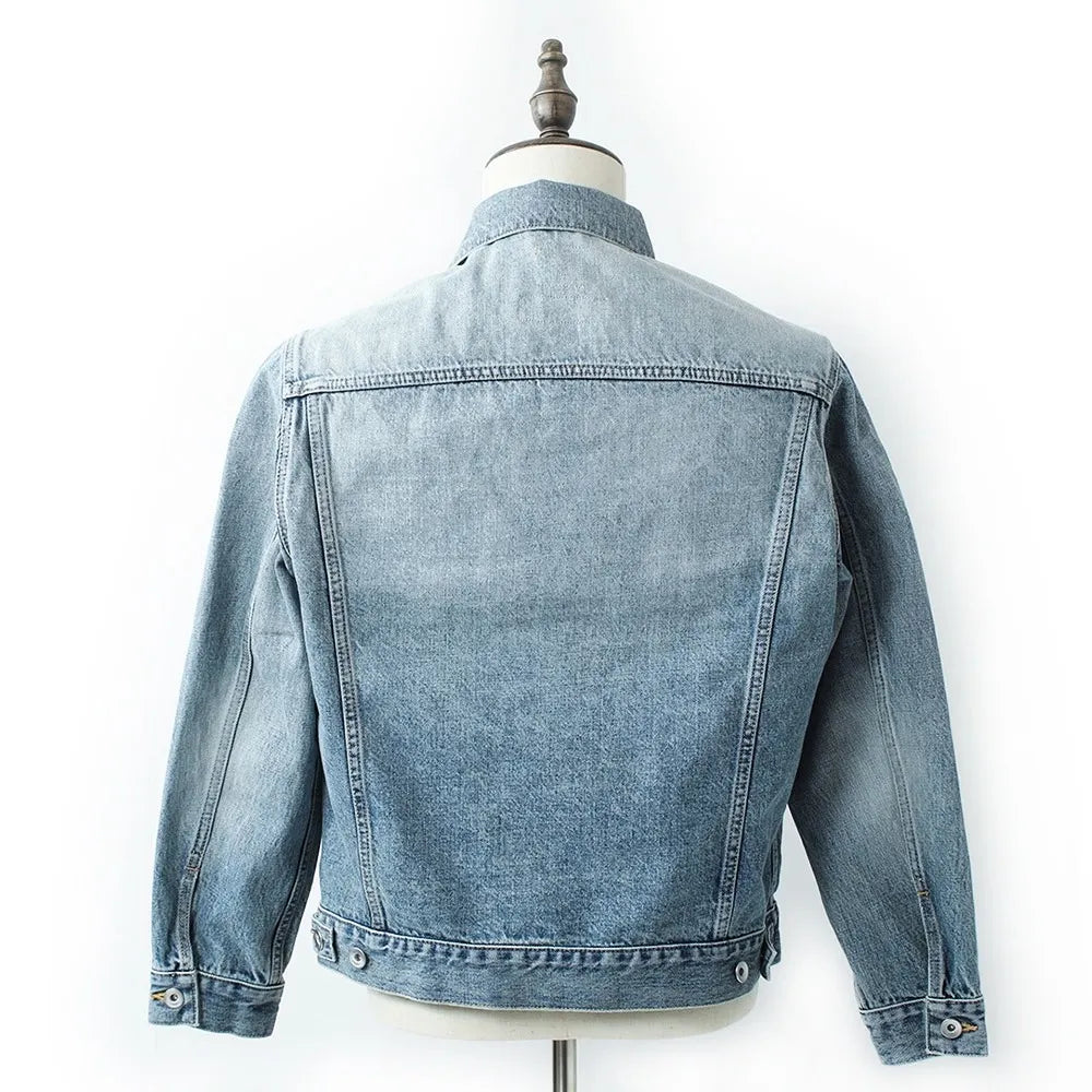 denim jacket indigo