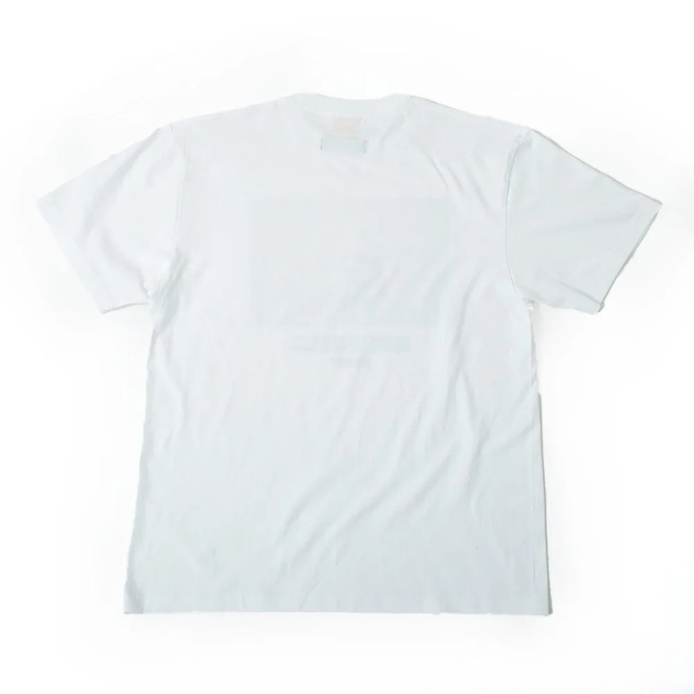 crew neck tee(photographer) white