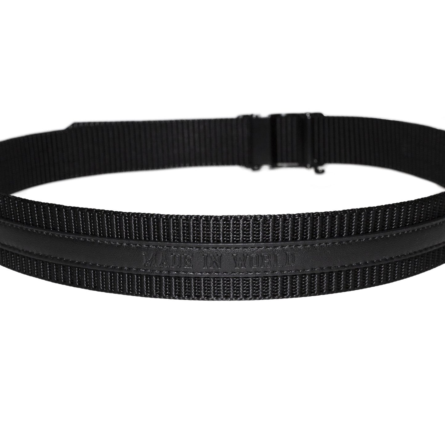 RATCHET BELT(MADE IN WORLD LOGO)