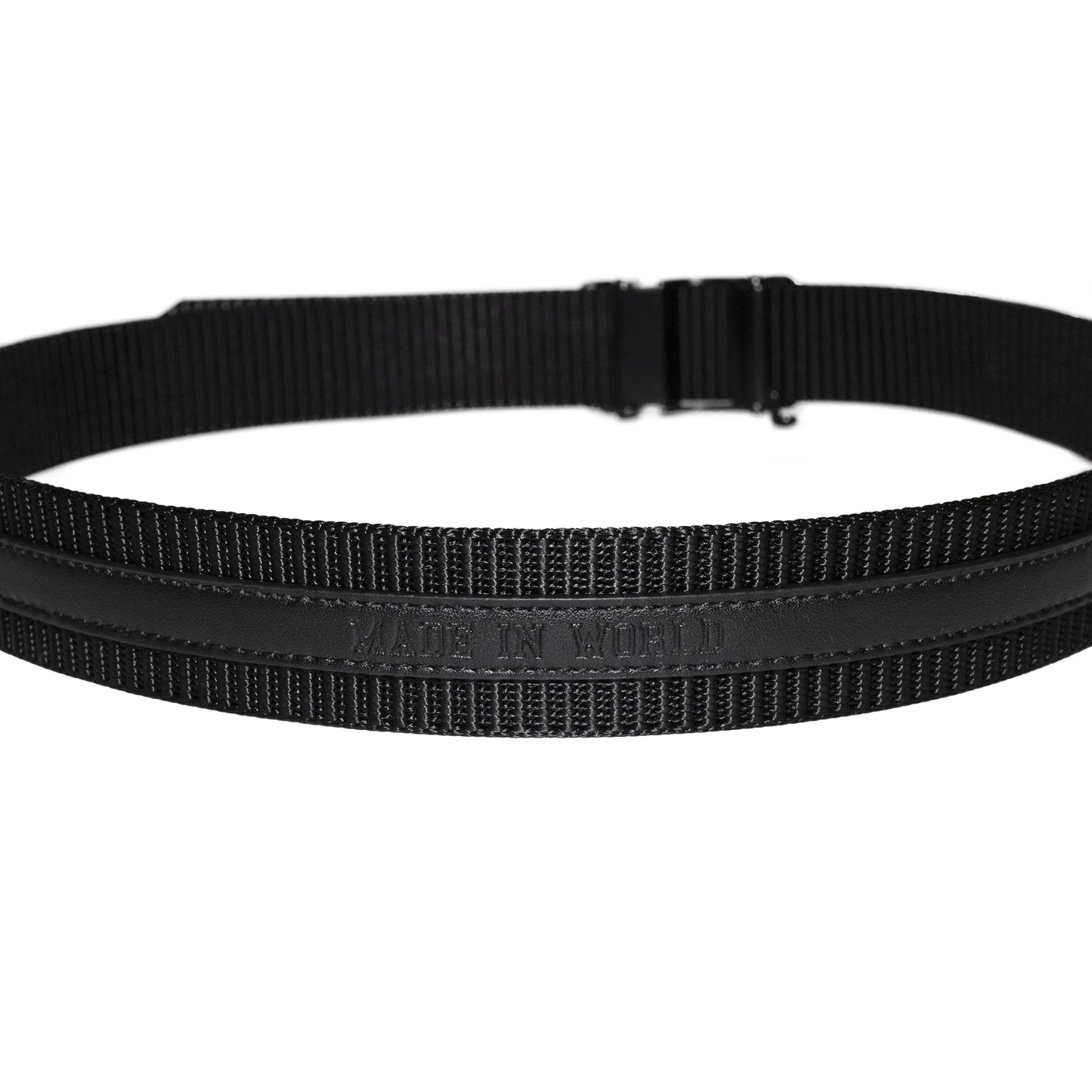 RATCHET BELT(MADE IN WORLD LOGO)