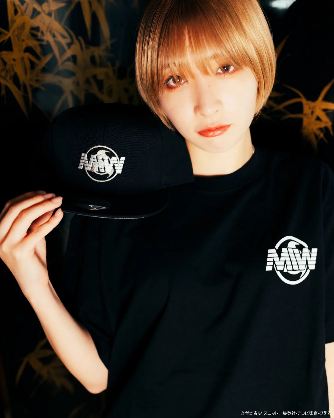 crew neck tee(Sharingan) black