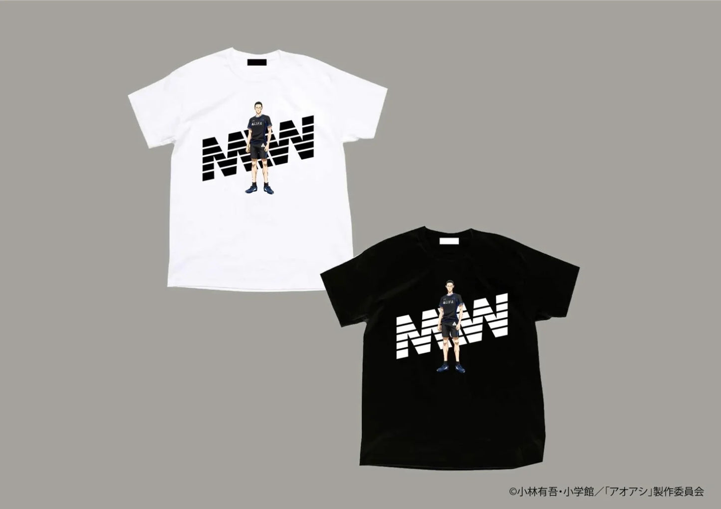 【予約】MIW × アオアシ crew neck tee (伊達望)