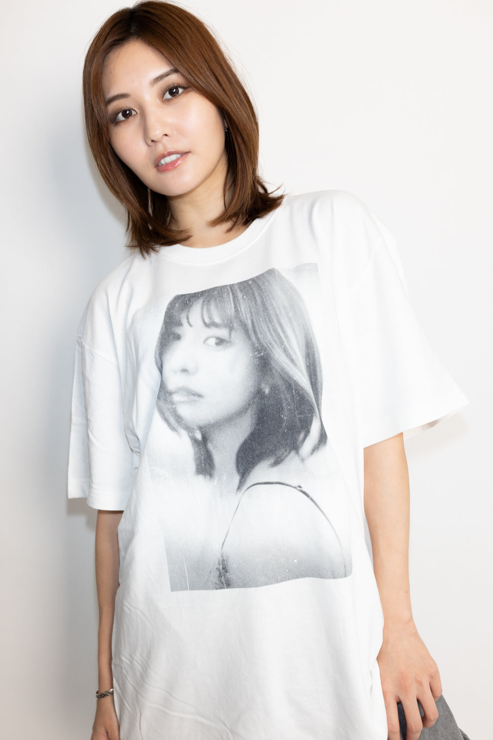【林 ゆめ×MIW Collaboration】フォト tee WHITE