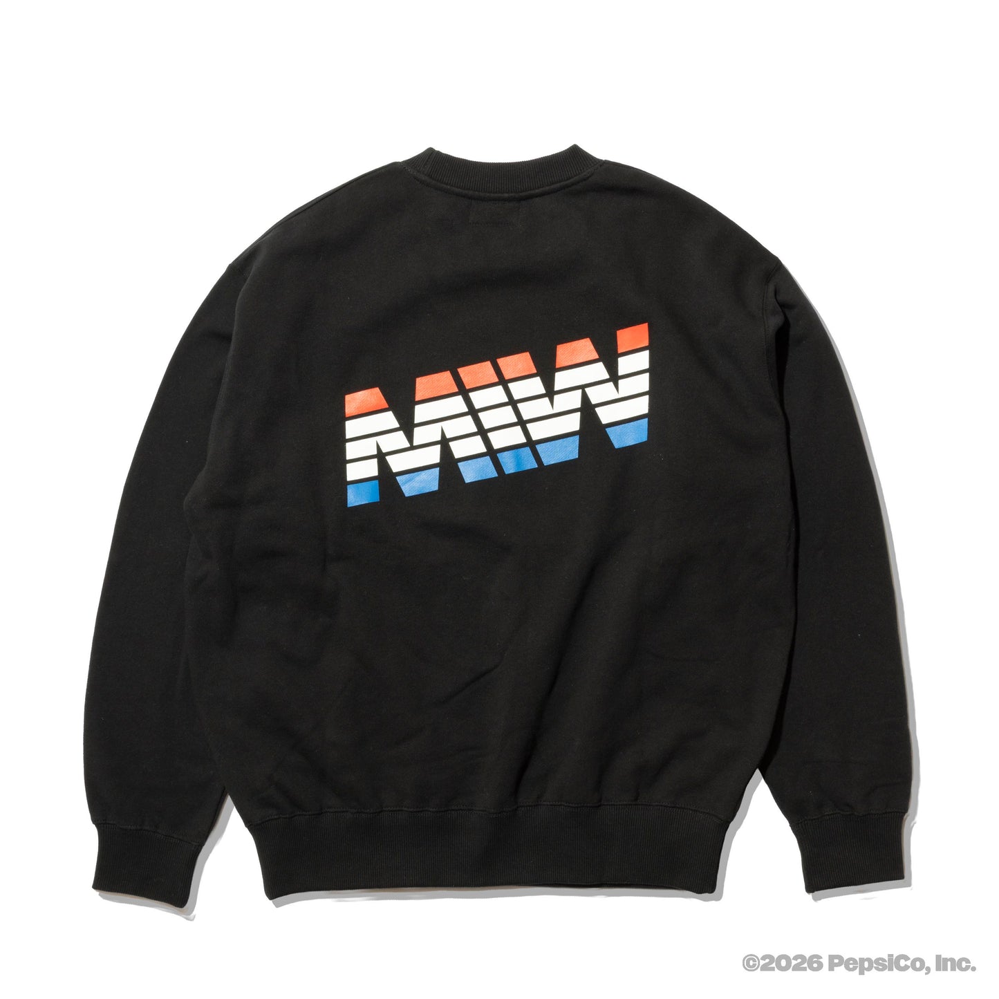 PEPSI×MIW SWEATSHIRT BLACK