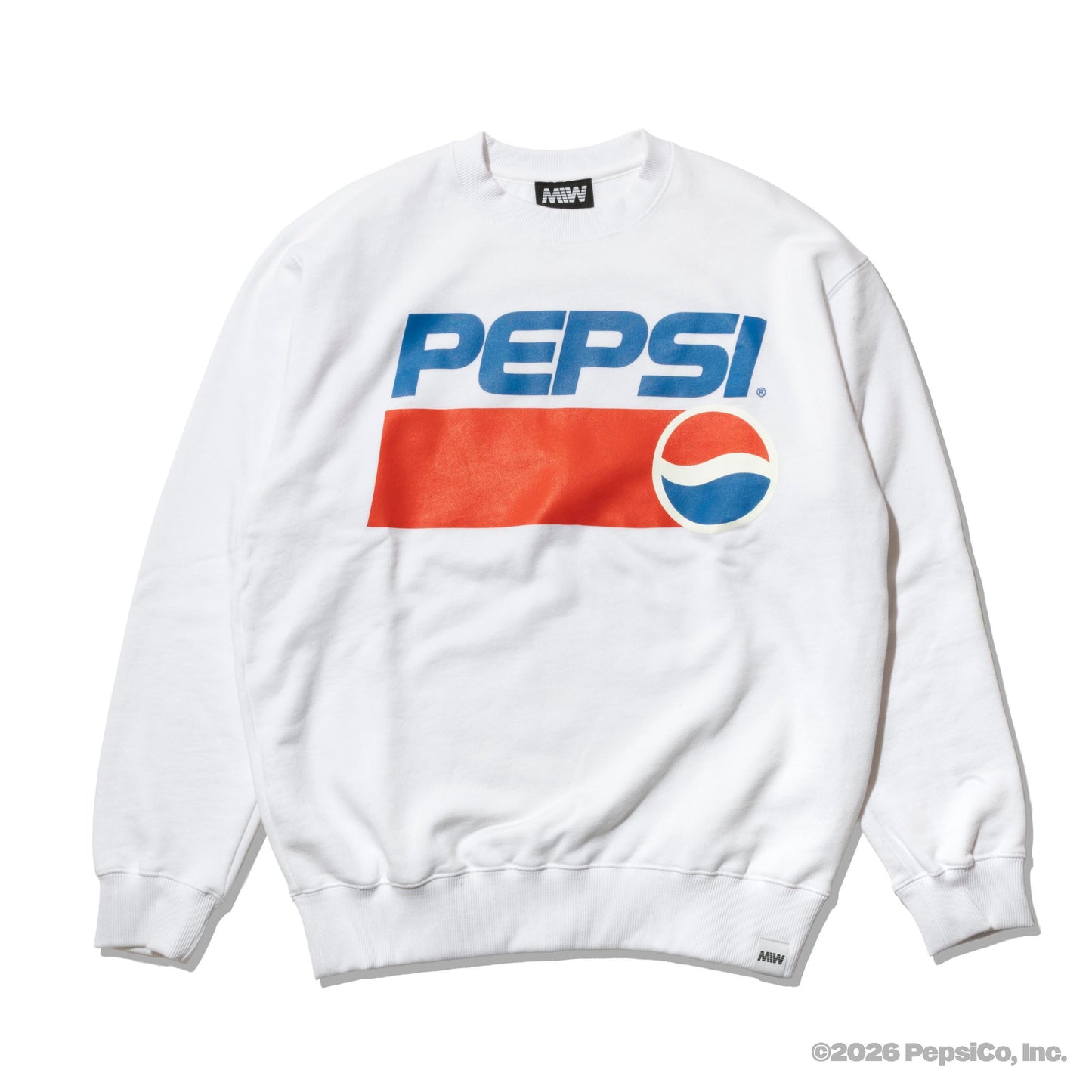 PEPSI×MIW SWEATSHIRT WHITE