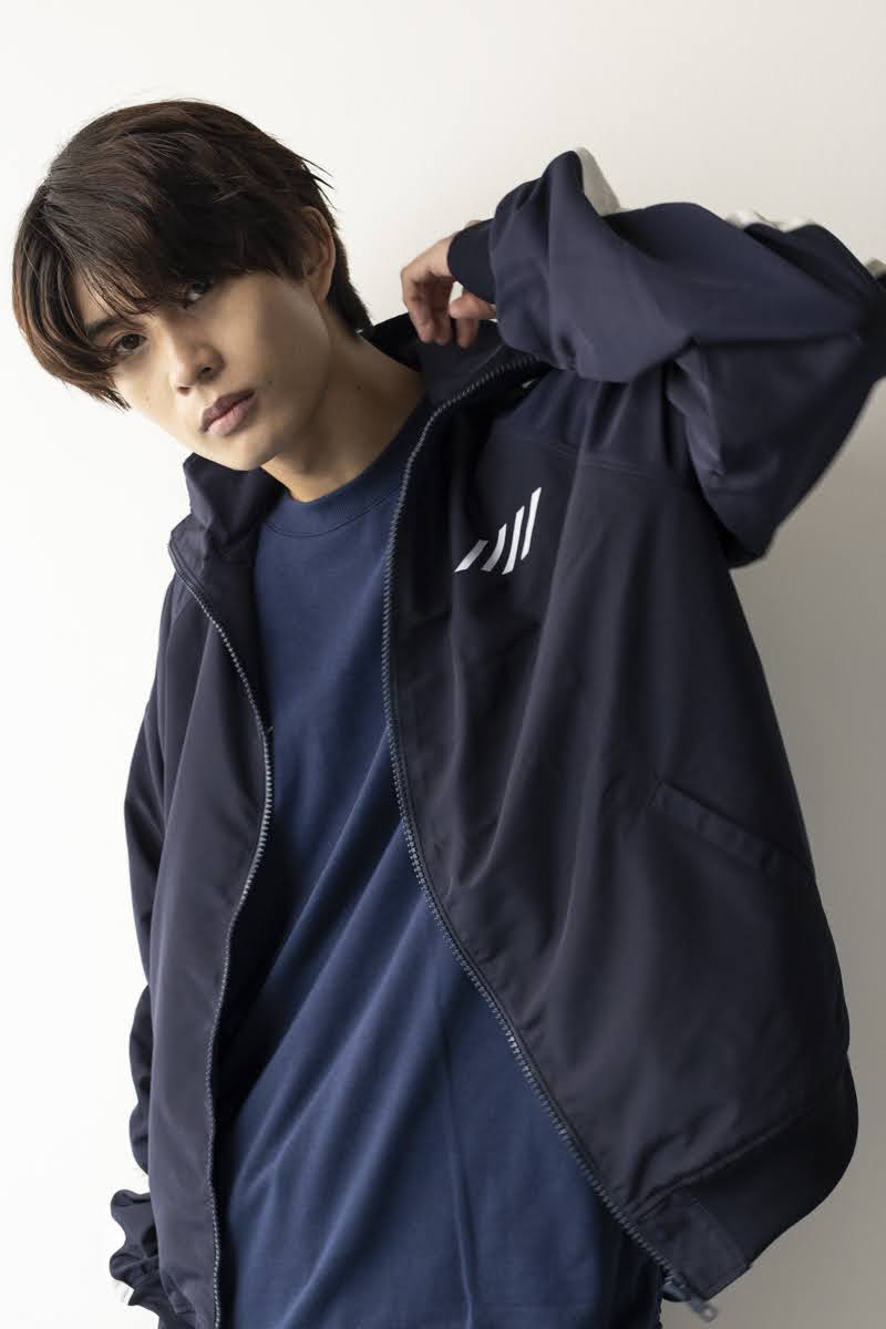 CREW NECK SWEAT navy MIW COLLECTION