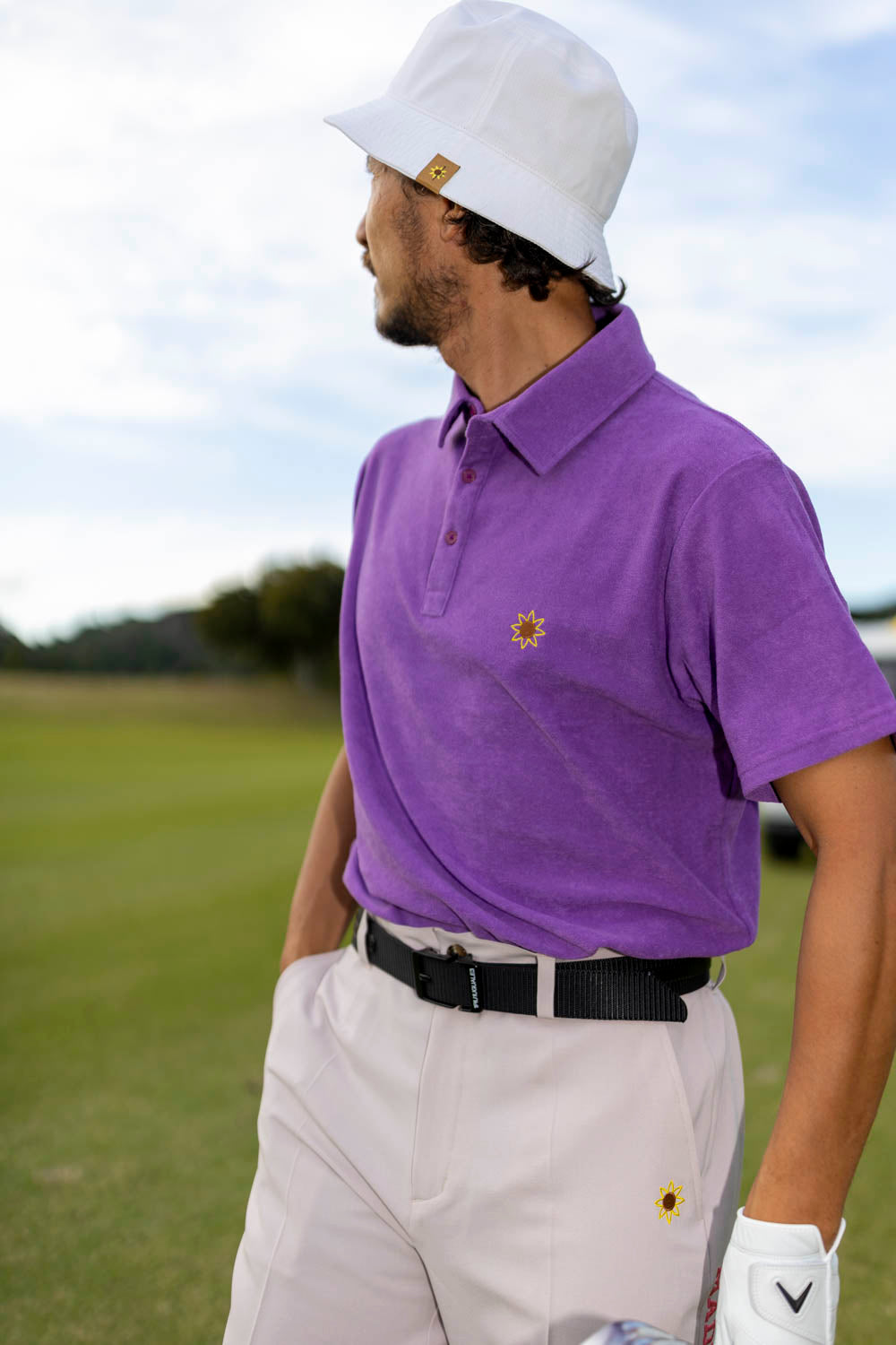 tuck shorts pink beige