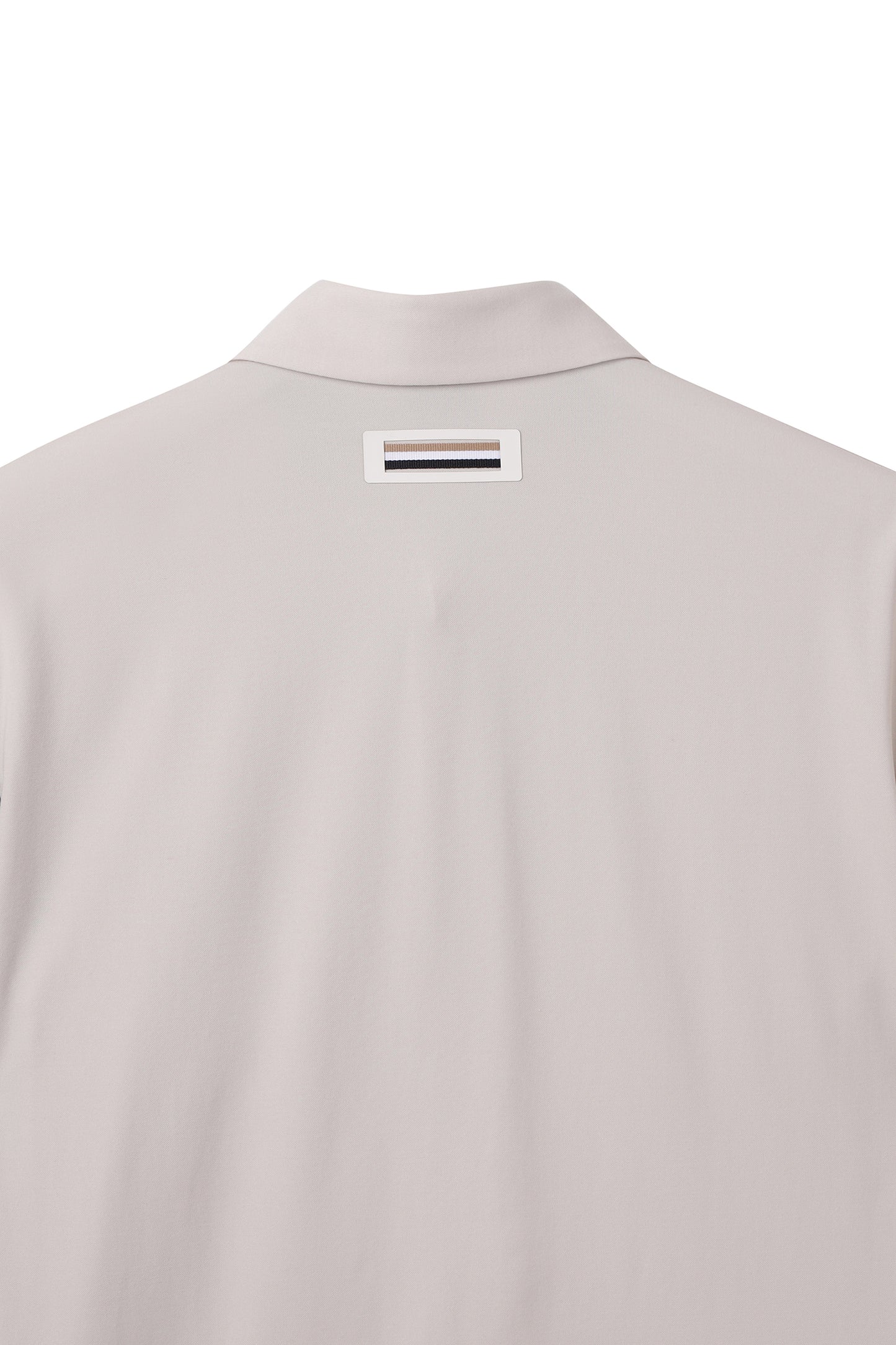 【BOSS GOLF 25SR Men's】SM M Script Hybrid SS Polo / Almond Milk