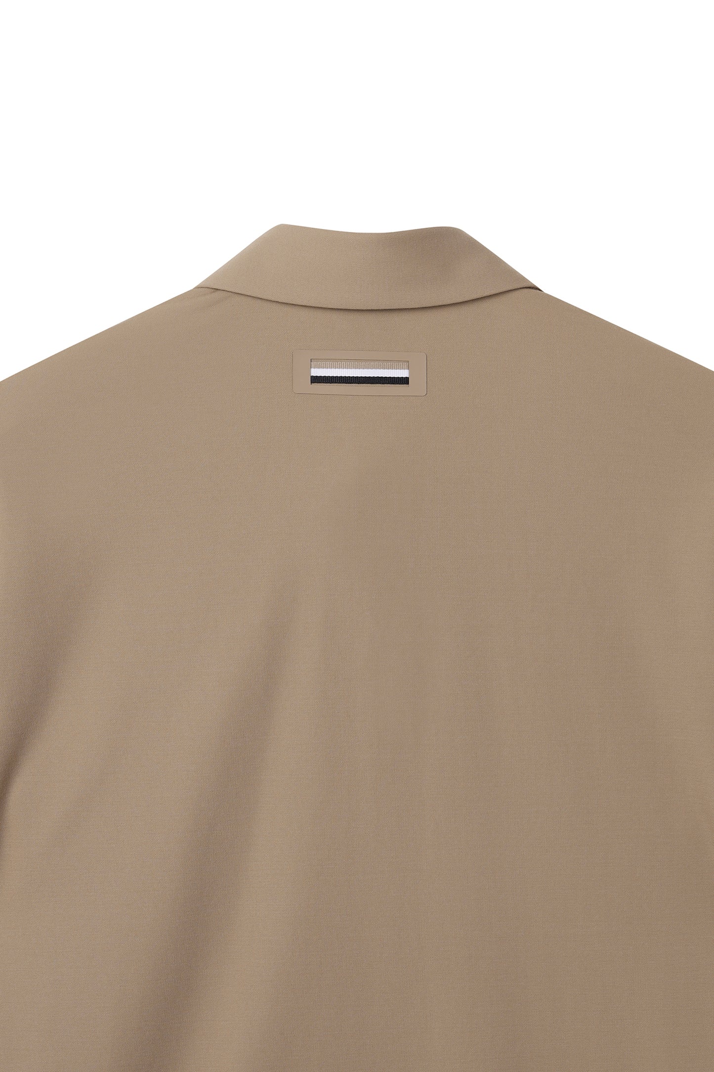 【BOSS GOLF 25SR Men's】SM M Script Hybrid SS Polo / Camel