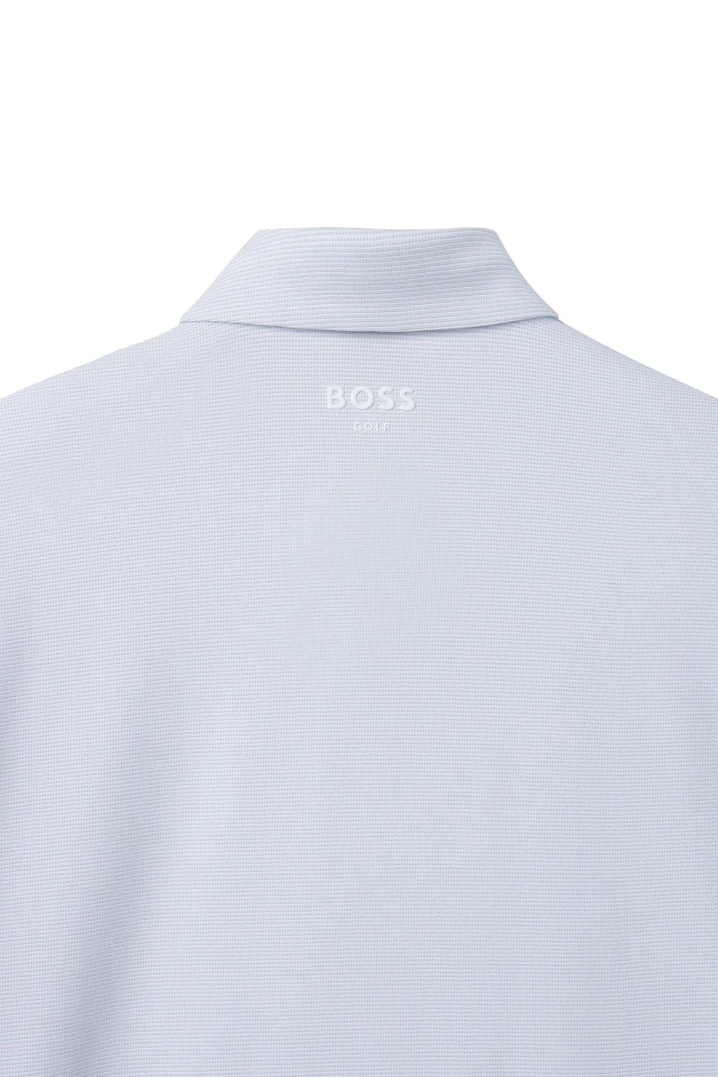 【BOSS GOLF 25SR Men's】SM M Color Logo Point SS Polo / L/Blue
