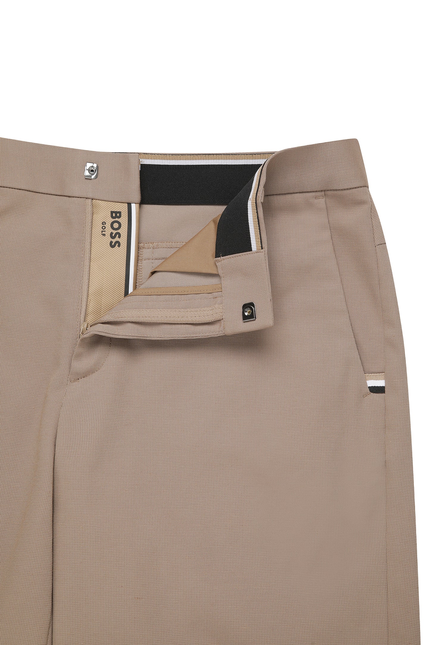 【BOSS GOLF 25SR Men's】SM M Natural Touch Shorts / Camel