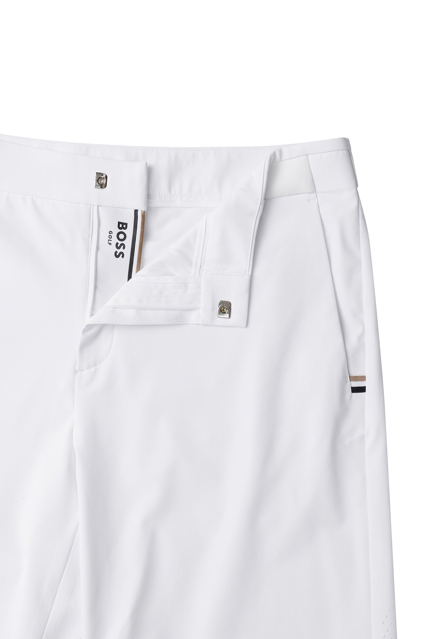 【BOSS GOLF 25SR Men's】SM M SBG Swing Shorts / White