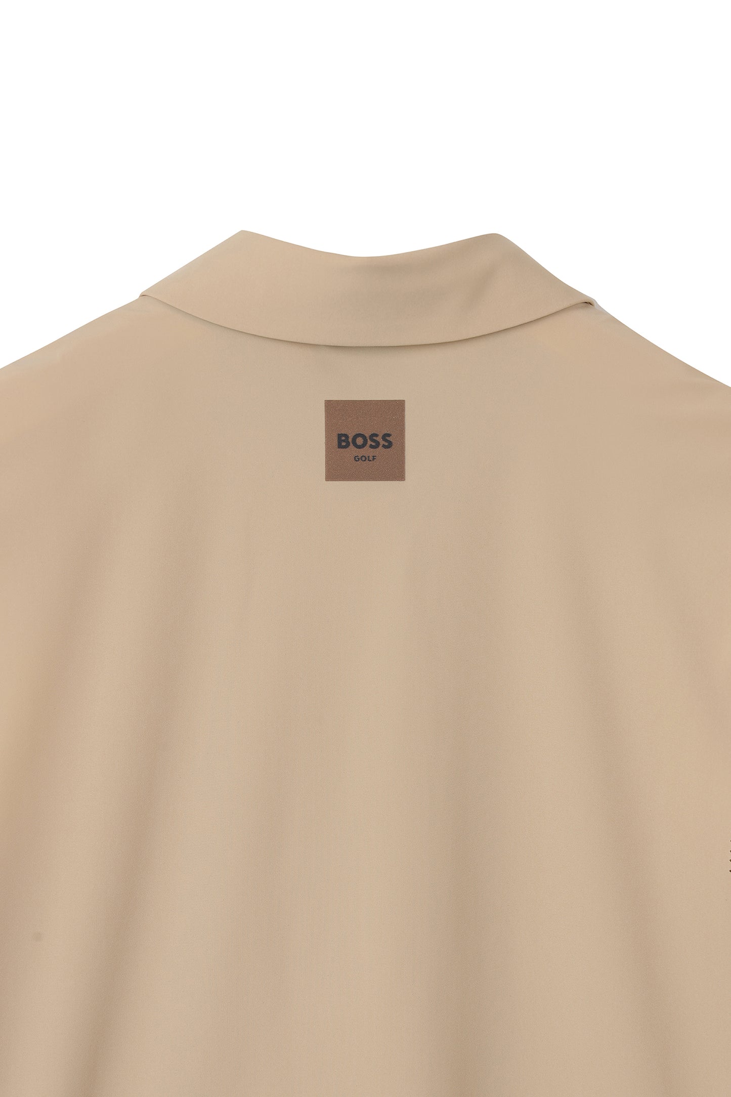 【BOSS GOLF 25SR Woman's】SM W SBG Punching Slvls Polo / D/Beige