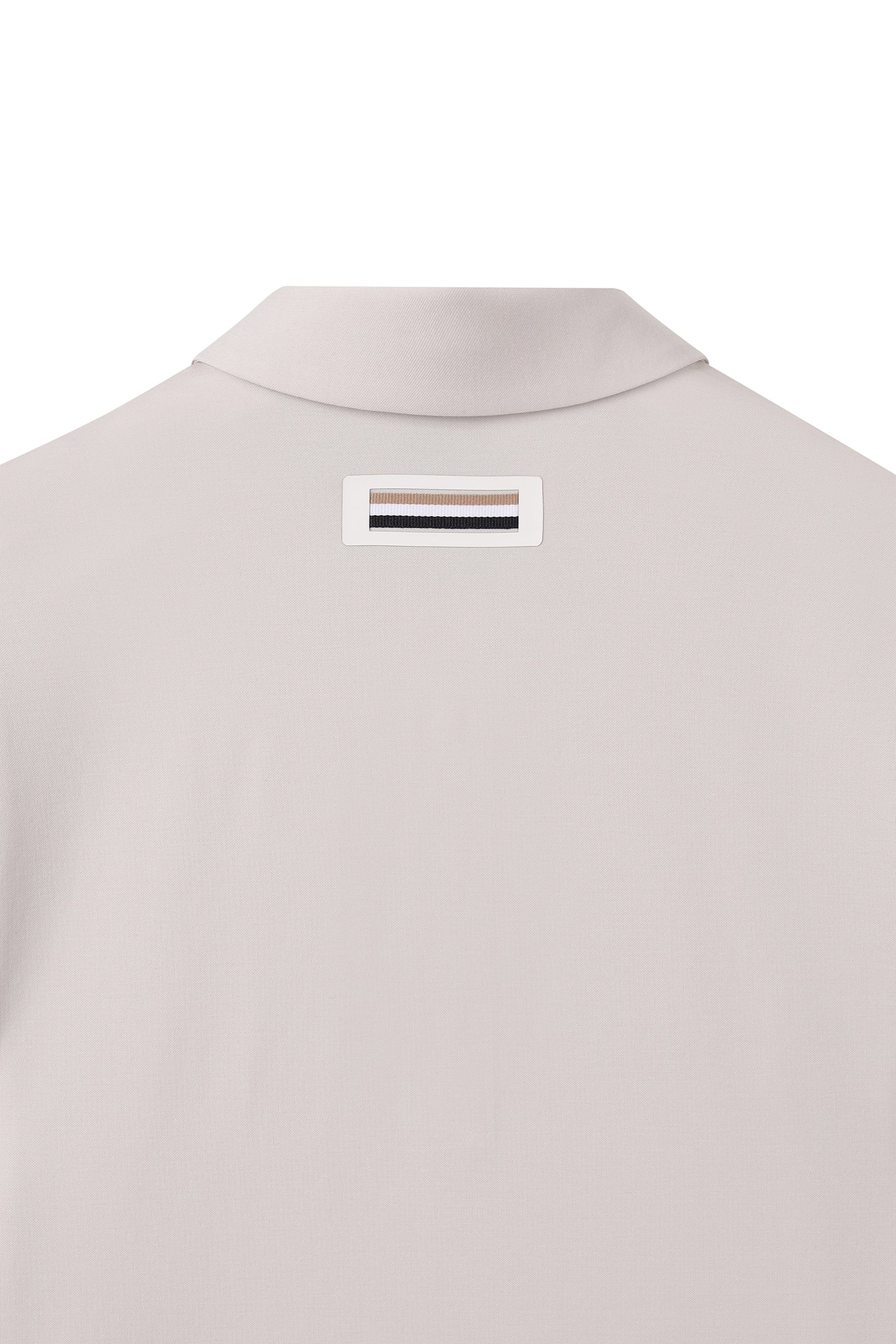 【BOSS GOLF 25SR Woman's】SM W Script Hybrid SS Polo / Almond Milk