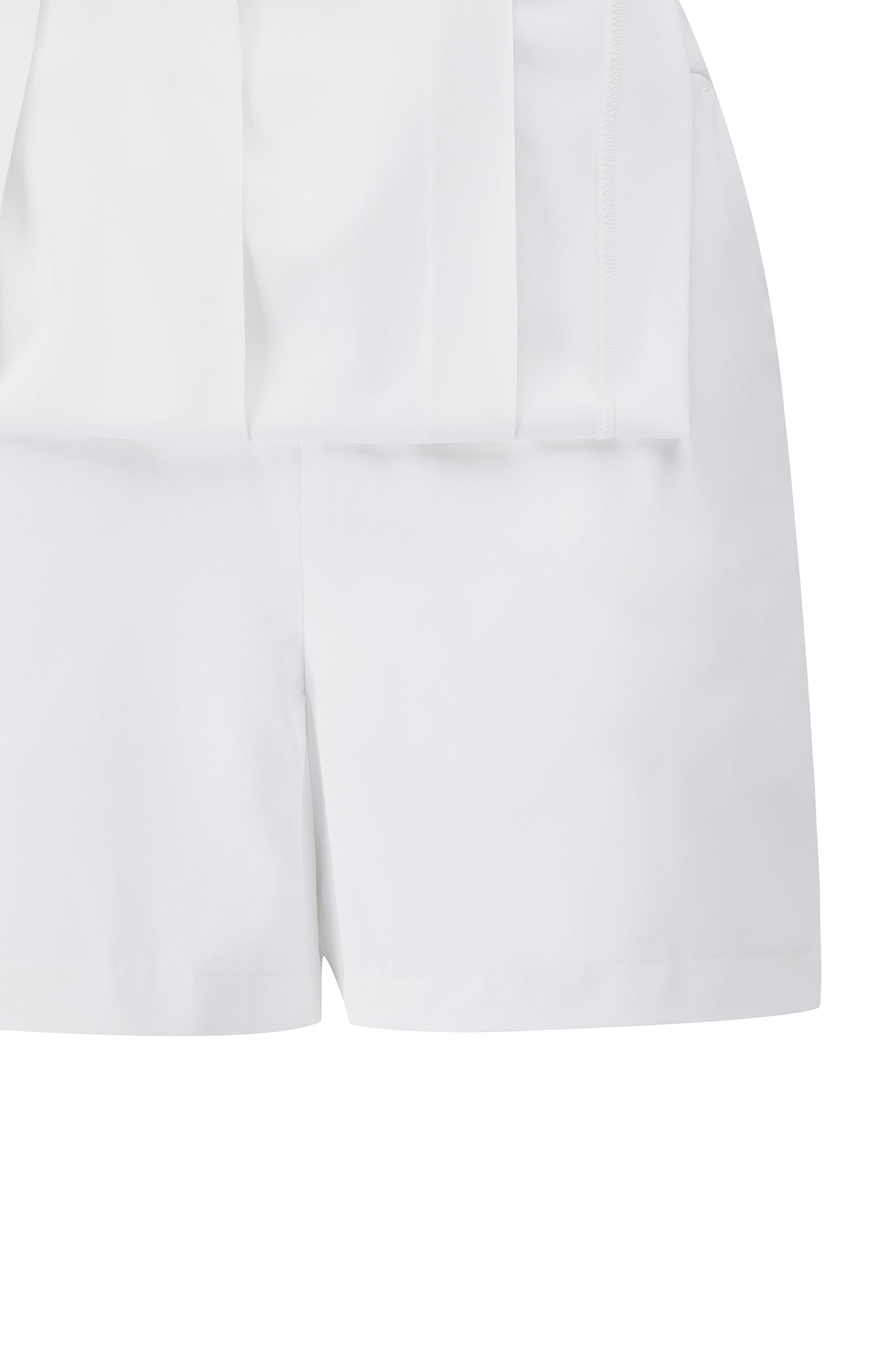【BOSS GOLF 25SR Woman's】SM W BWC Band Point Shorts / White