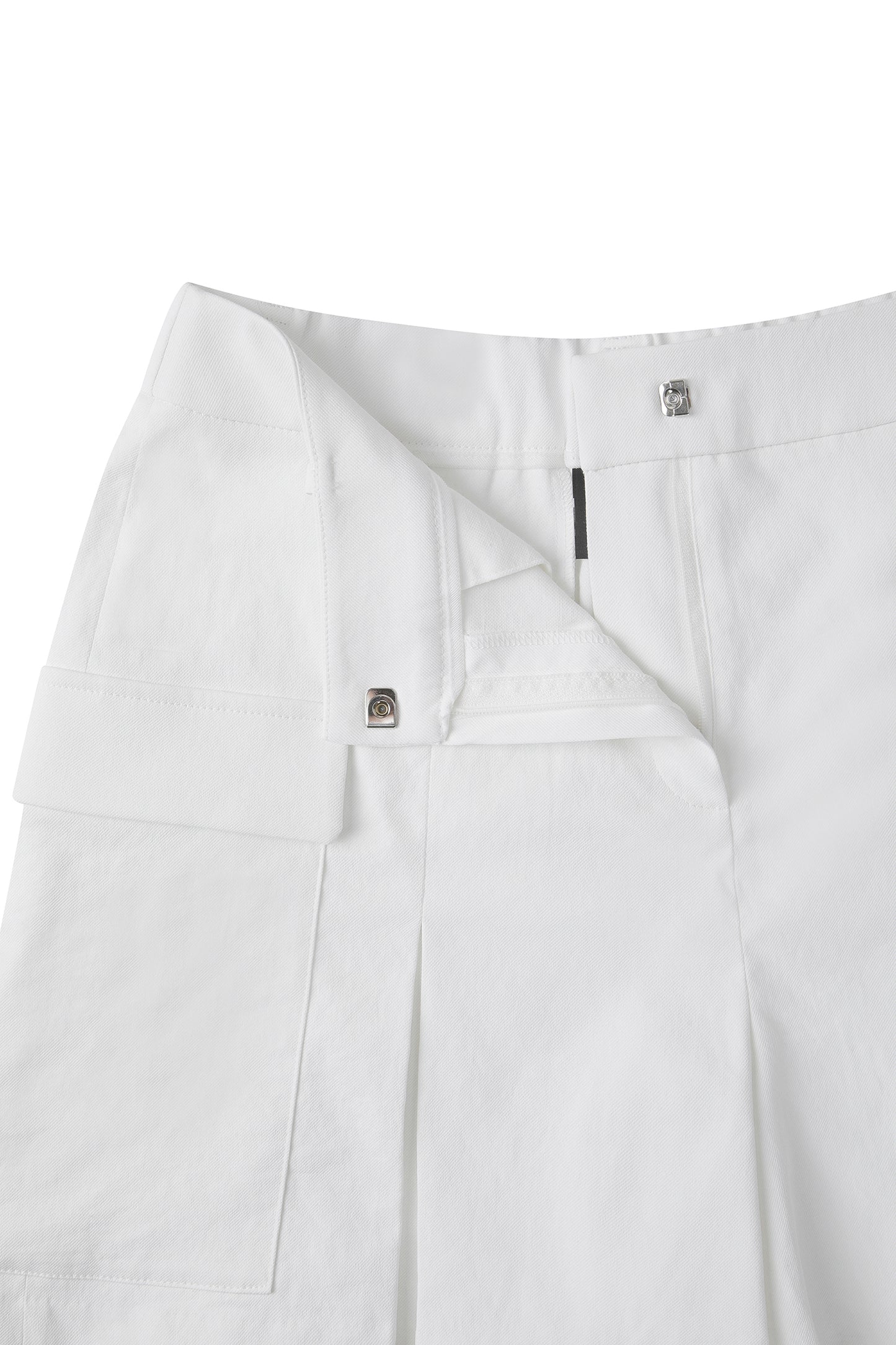 【BOSS GOLF 25SR Woman's】SM W Pleeats Cargo Shorts / White