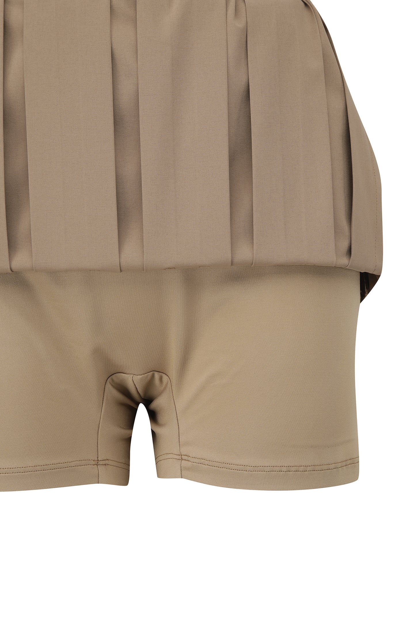 【BOSS GOLF 25SR Woman's】SM W Signature Pleats Skirt / Camel