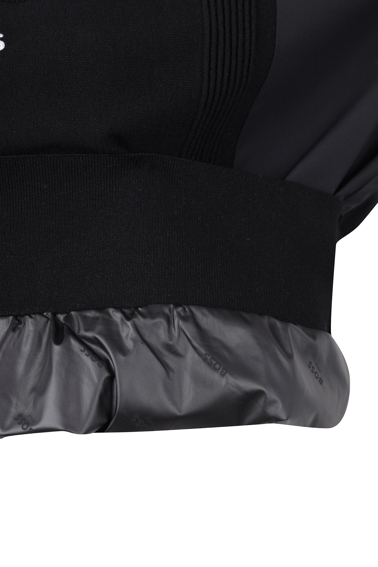 【BOSS GOLF 25SR Woman's】SP W Woven Hybrid QZ Sweater / black