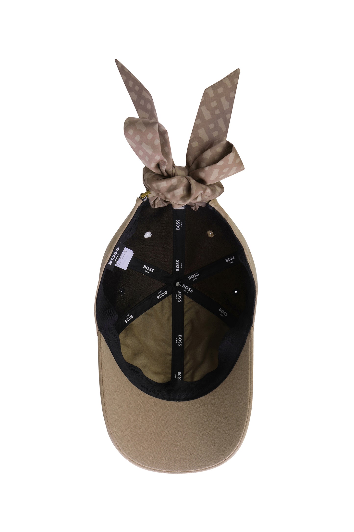 【BOSS GOLF 25SR Woman's】W Scrunchie Cap / Camel