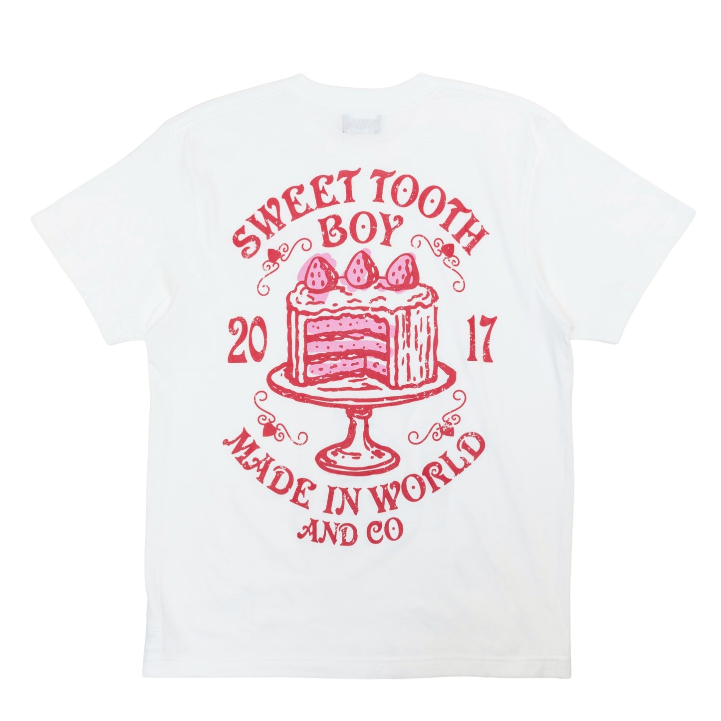 甘党男子×MADE IN WORLD&CO TEE(cake)
