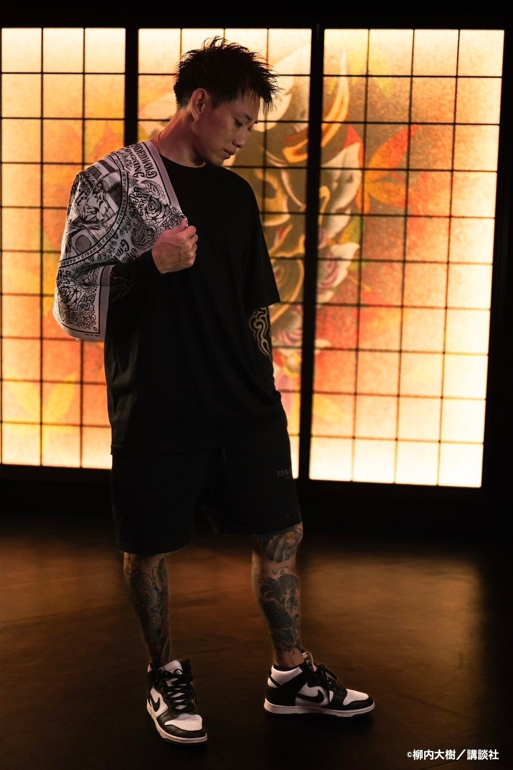 GANGKING (bandana) white