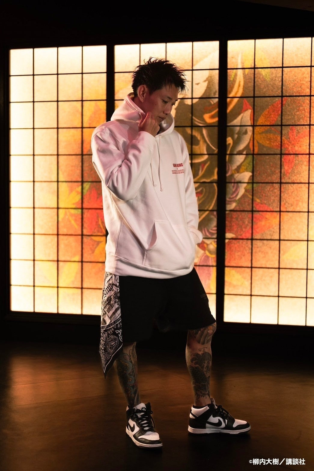 GANGKING pullover (baragaku)white