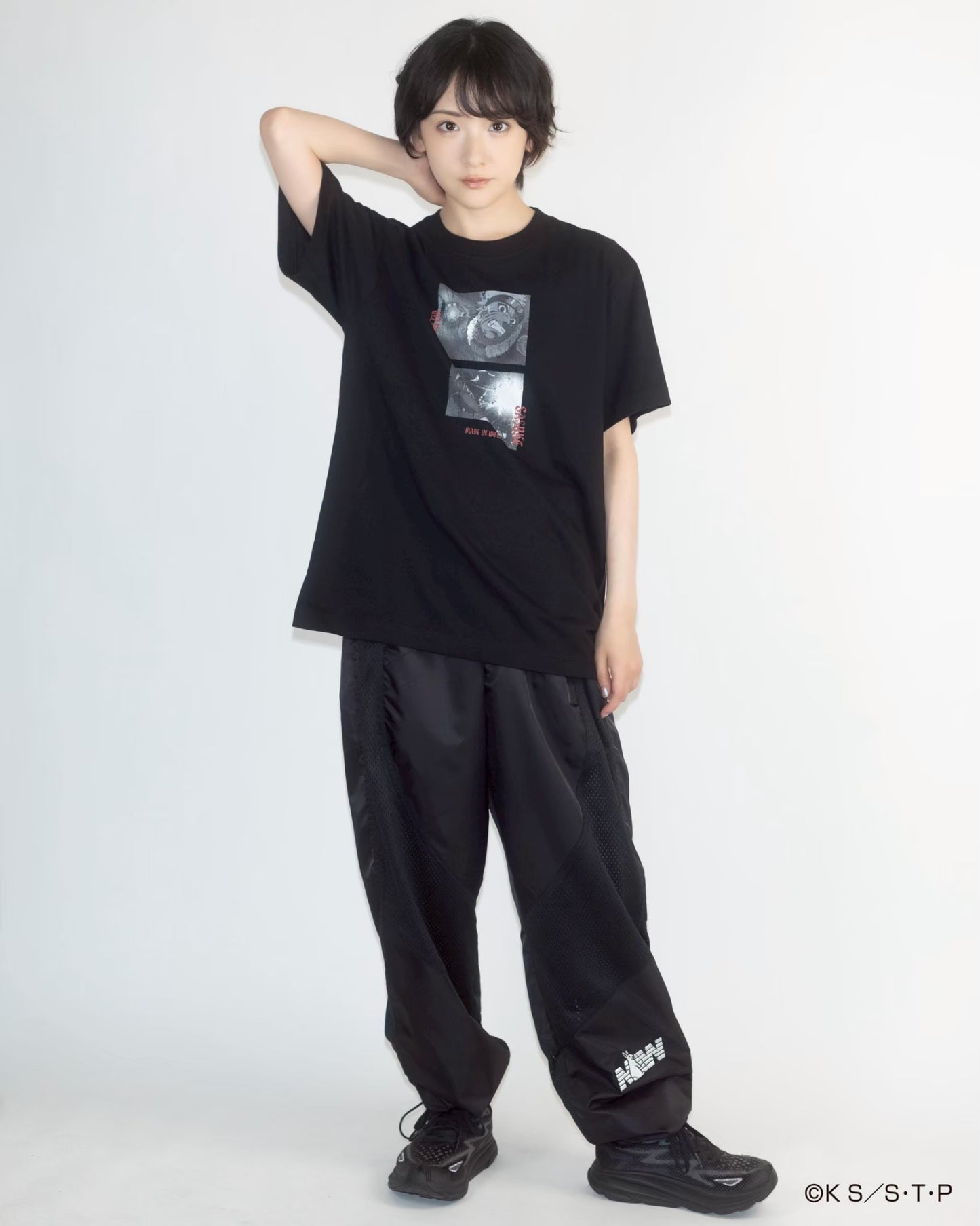 NARUTO vs SASUKE tee BLACK