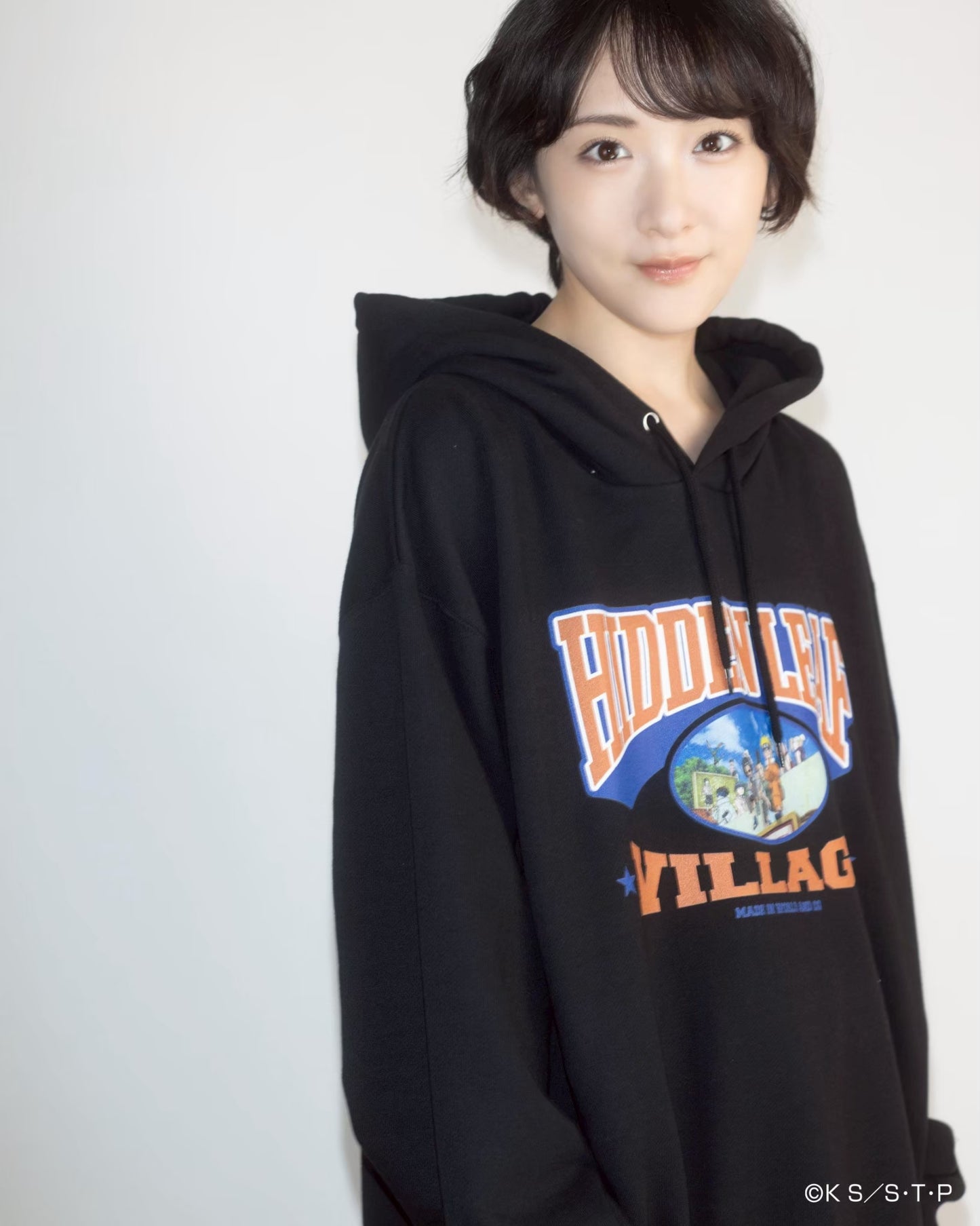HIDDEN LEAF VILLAGE HOODIE BLACK