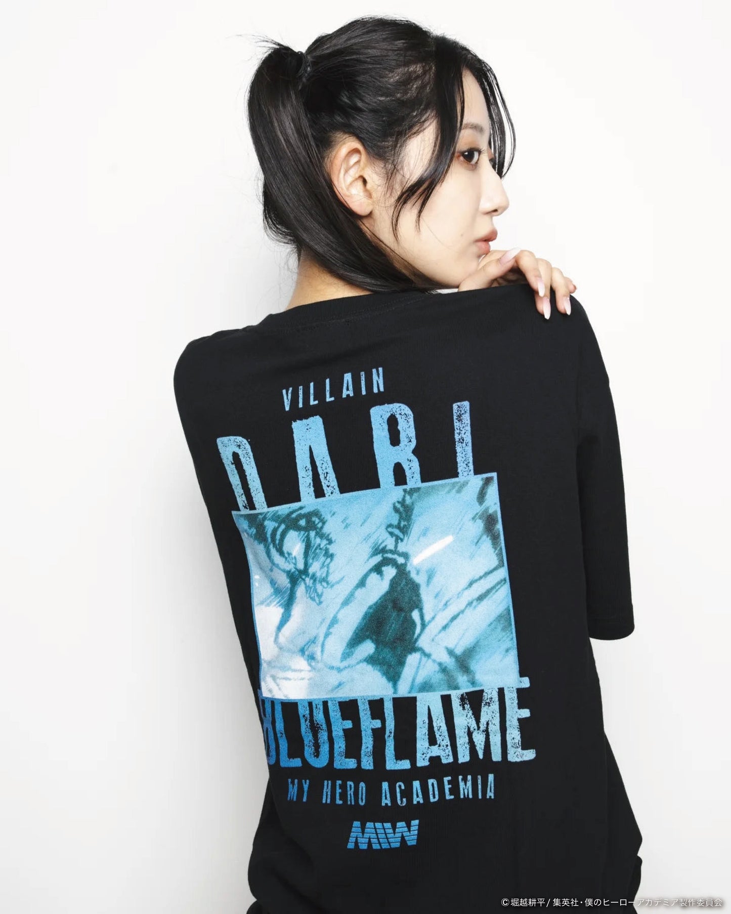 MIW crew neck Tee(DABI 荼毘)black