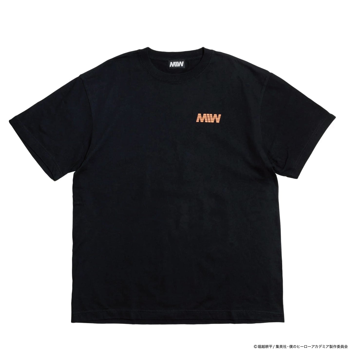 MIW crew neck Tee(ENDEAVOR エンデヴァ―)black