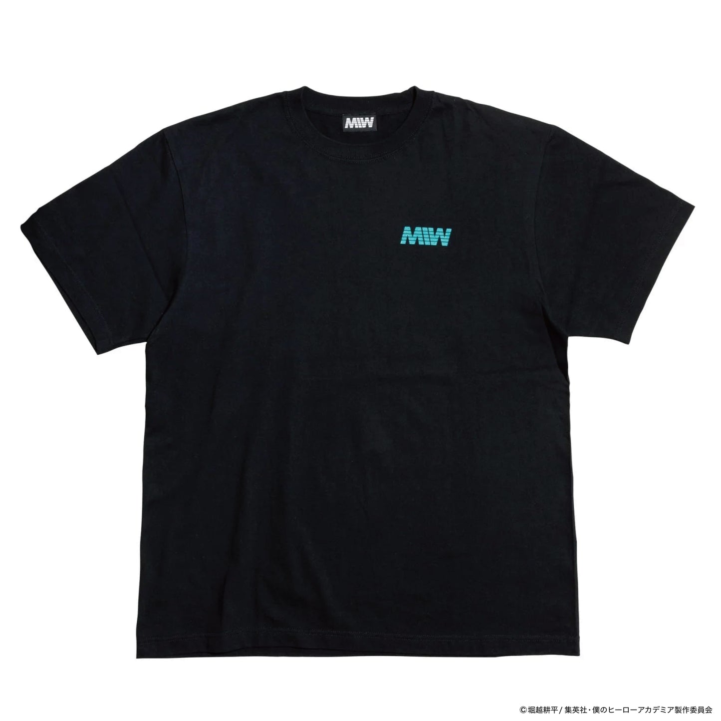 MIW crew neck Tee(MIDORIYA IZUKU 緑谷出久)black