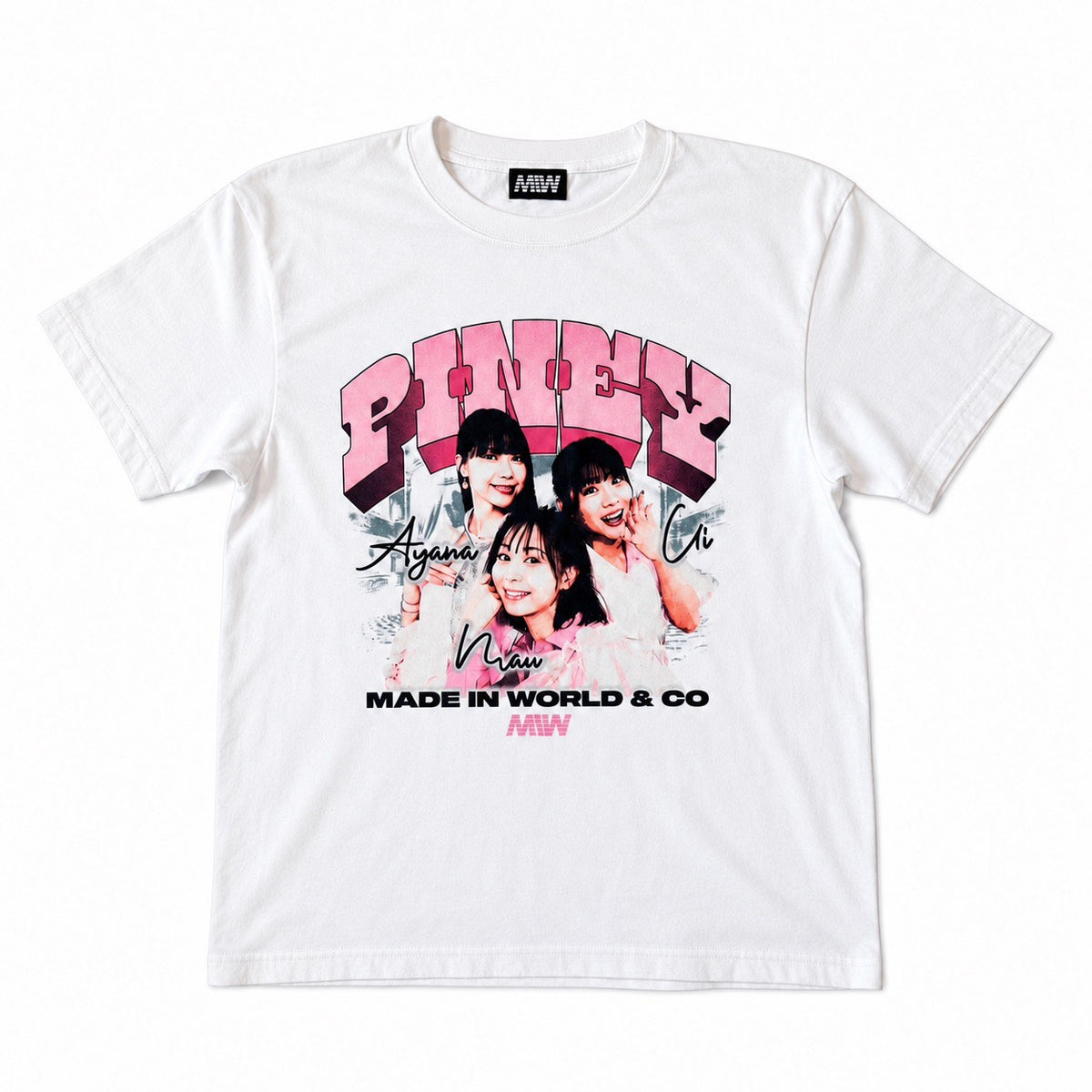 パイニー×MIW tee white