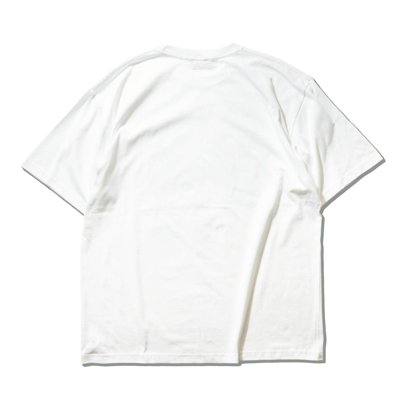 crew neck tee MIW tape white 大友愛×MIW