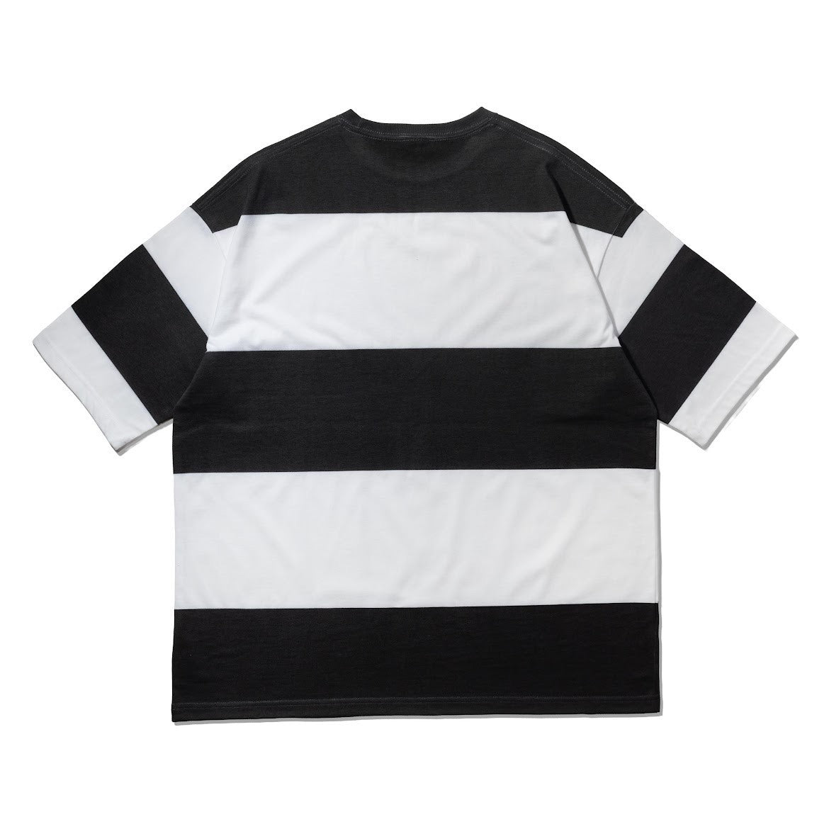NORIkun BOARDER T shirt WHITE/BALCK