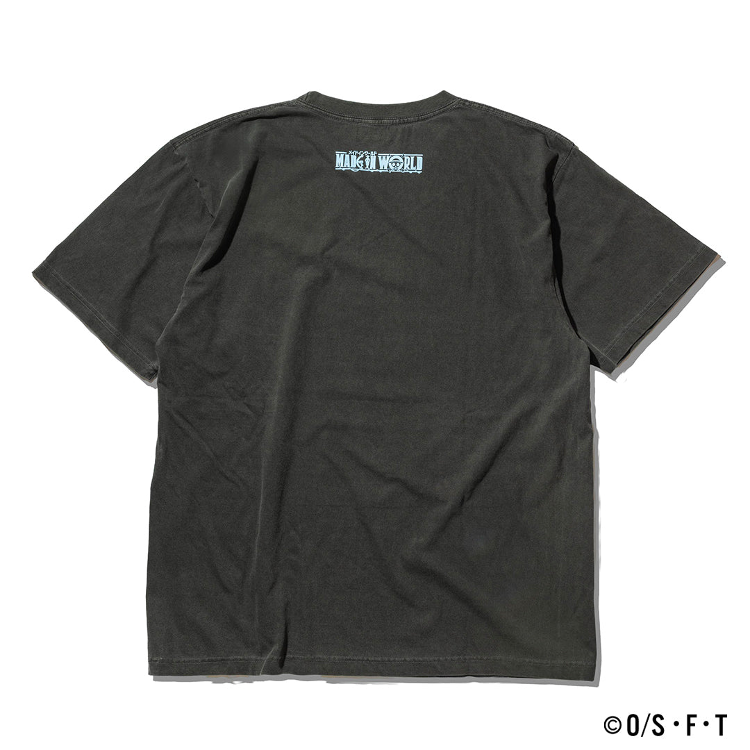 BORSALINO VS LUFFY TSHIRT ink black ONE PIECE × MIW Collaboration (Copy)