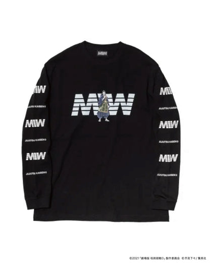 MIW × 劇場版 呪術廻戦0 crew neck long sleeve tee black / 夏油傑