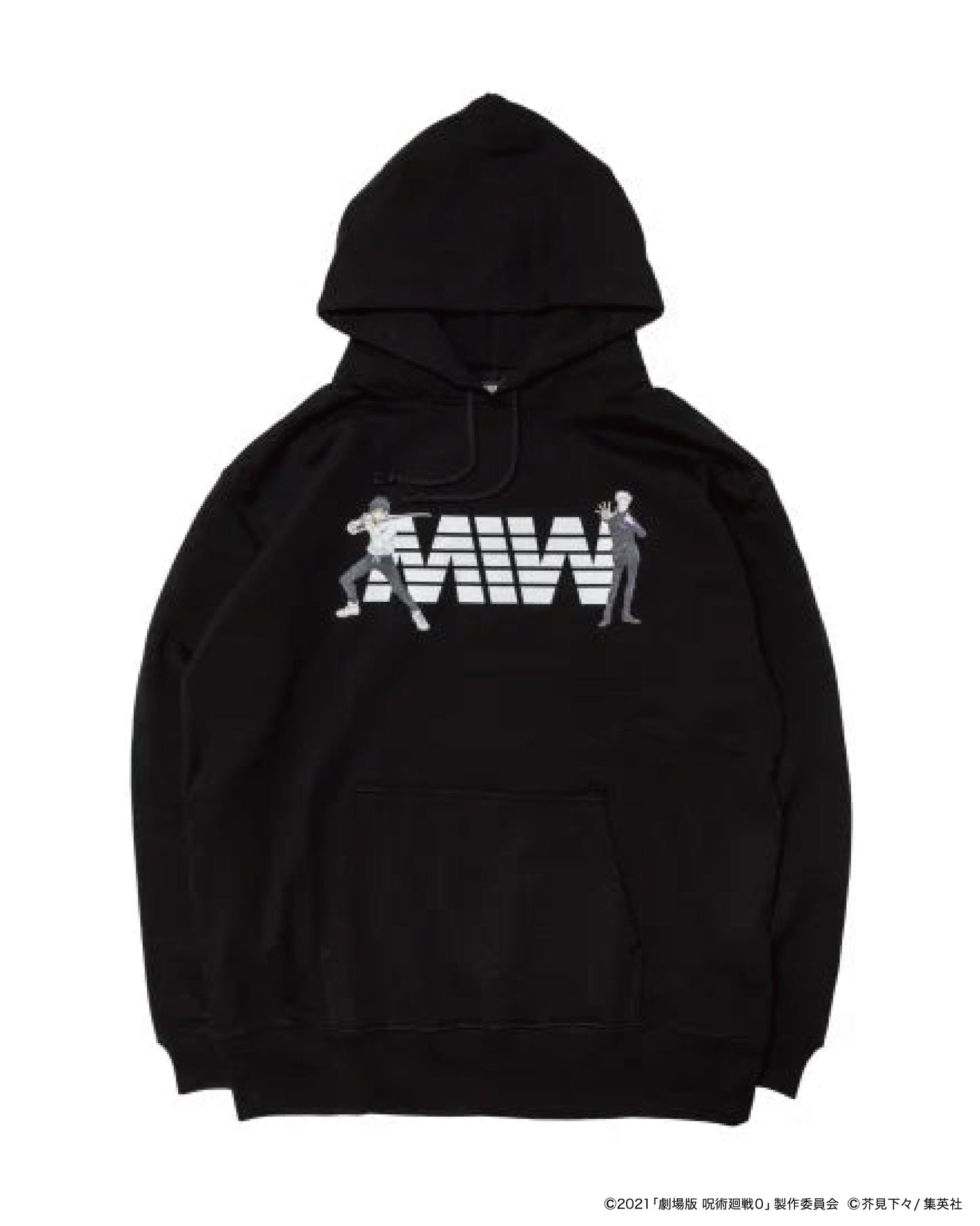 MIW × 劇場版 呪術廻戦0 pull over hoodie sweat black / 乙骨憂太,五条悟