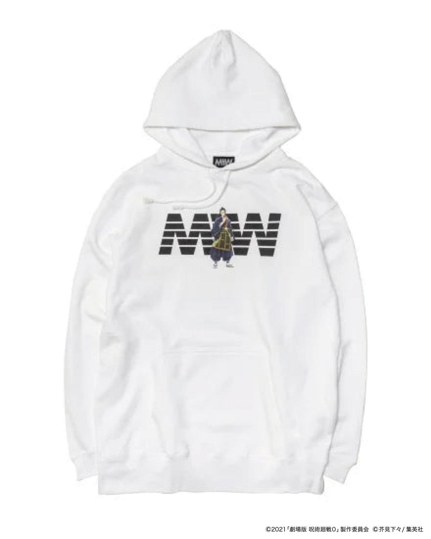 MIW × 劇場版 呪術廻戦0 pull over hoodie sweat white / 夏油傑