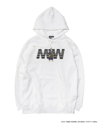 MIW × 劇場版 呪術廻戦0 pull over hoodie sweat white / 夏油傑