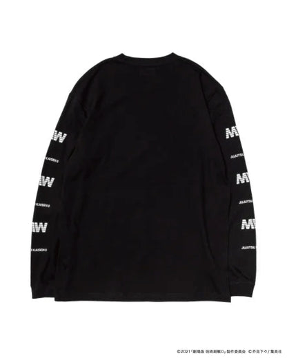 MIW × 劇場版 呪術廻戦0 crew neck long sleeve tee black / 狗巻棘,乙骨憂太,禪院真希,パンダ