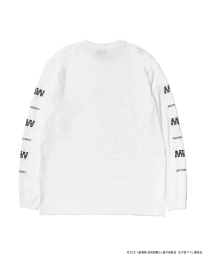 MIW × 劇場版 呪術廻戦0 crew neck long sleeve tee white / 夏油傑