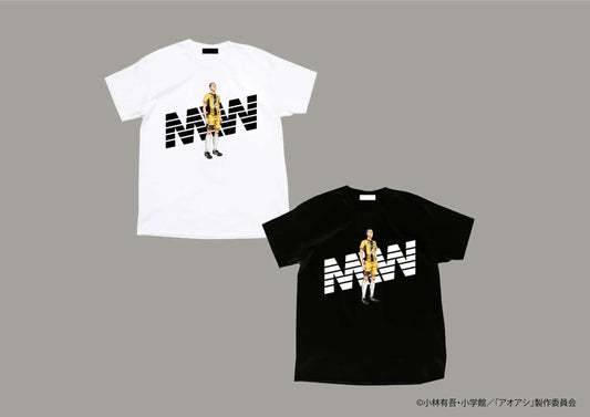 【予約】MIW × アオアシ crew neck tee （阿久津渚）