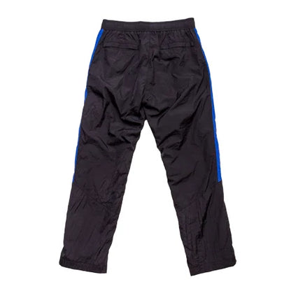 nylon pants black