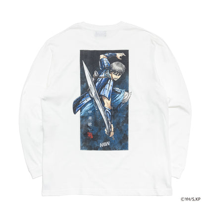 Shin Art Back print LS Tee