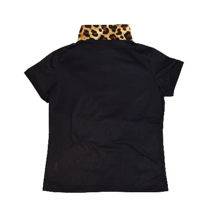 MIW GOLF by END POINT ladies poro shirt leopard