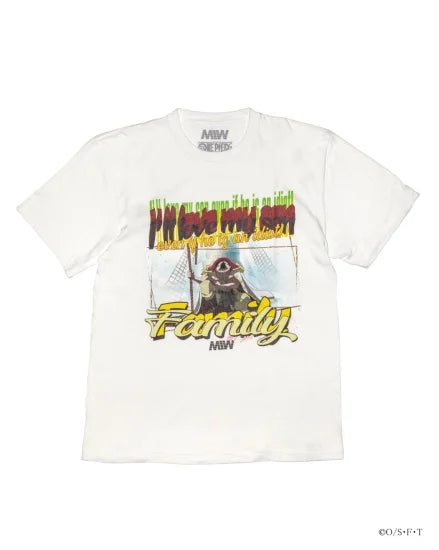 クルーネックTシャツ ( Family ) ホワイト