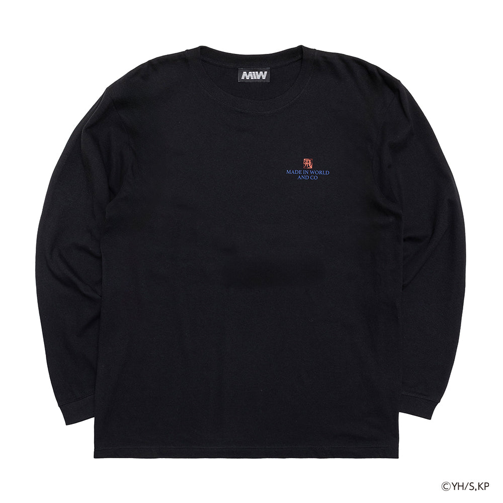 Shin Art Back print LS Tee