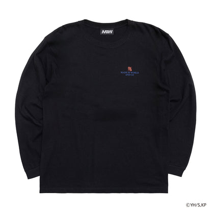 Shin Art Back print LS Tee